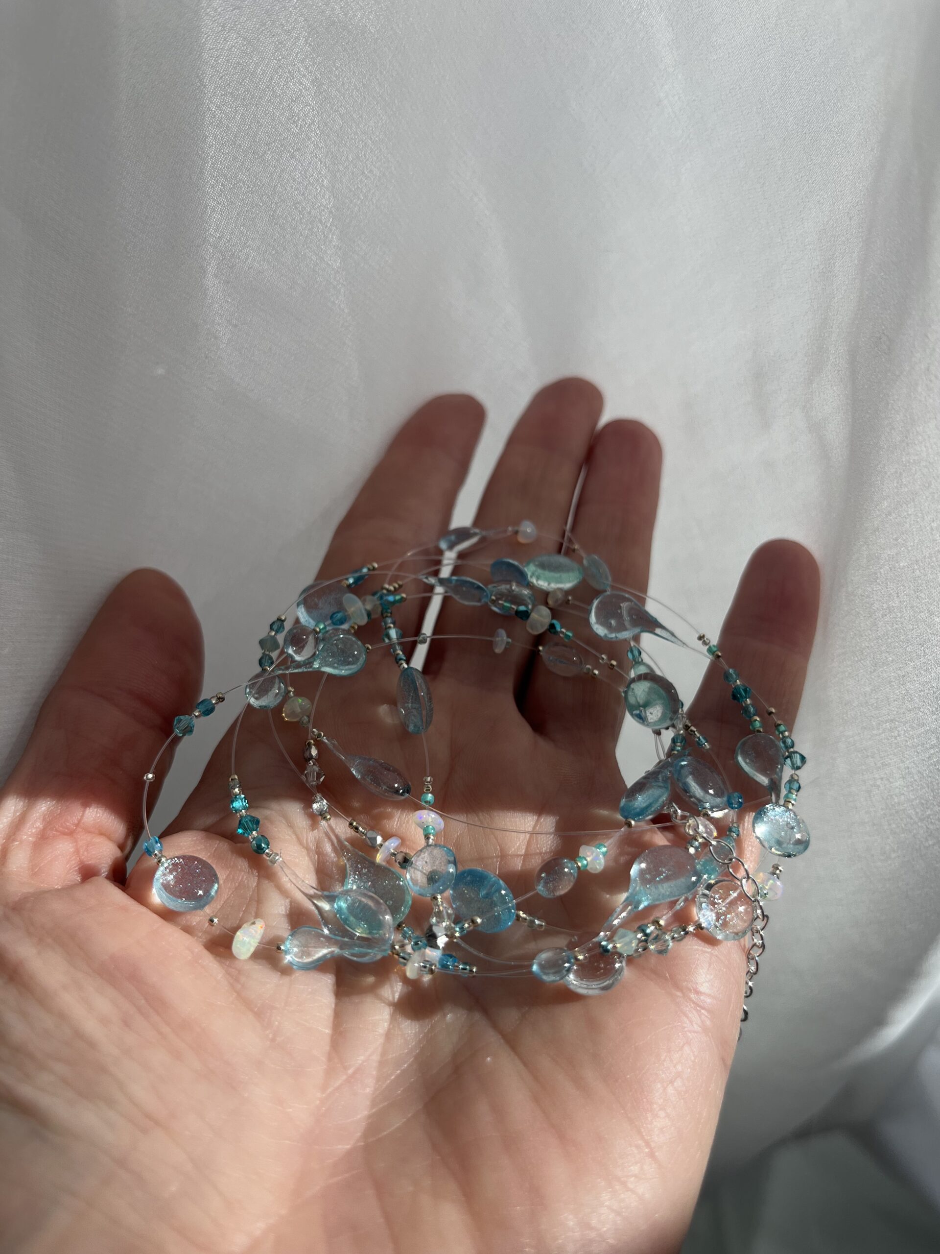 Bracelet Myriade Arctic Glow (Perlé 6 tours) – Image 5