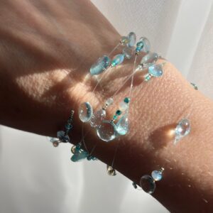 Bracelet Myriade Arctic Glow (Perlé 6 tours)