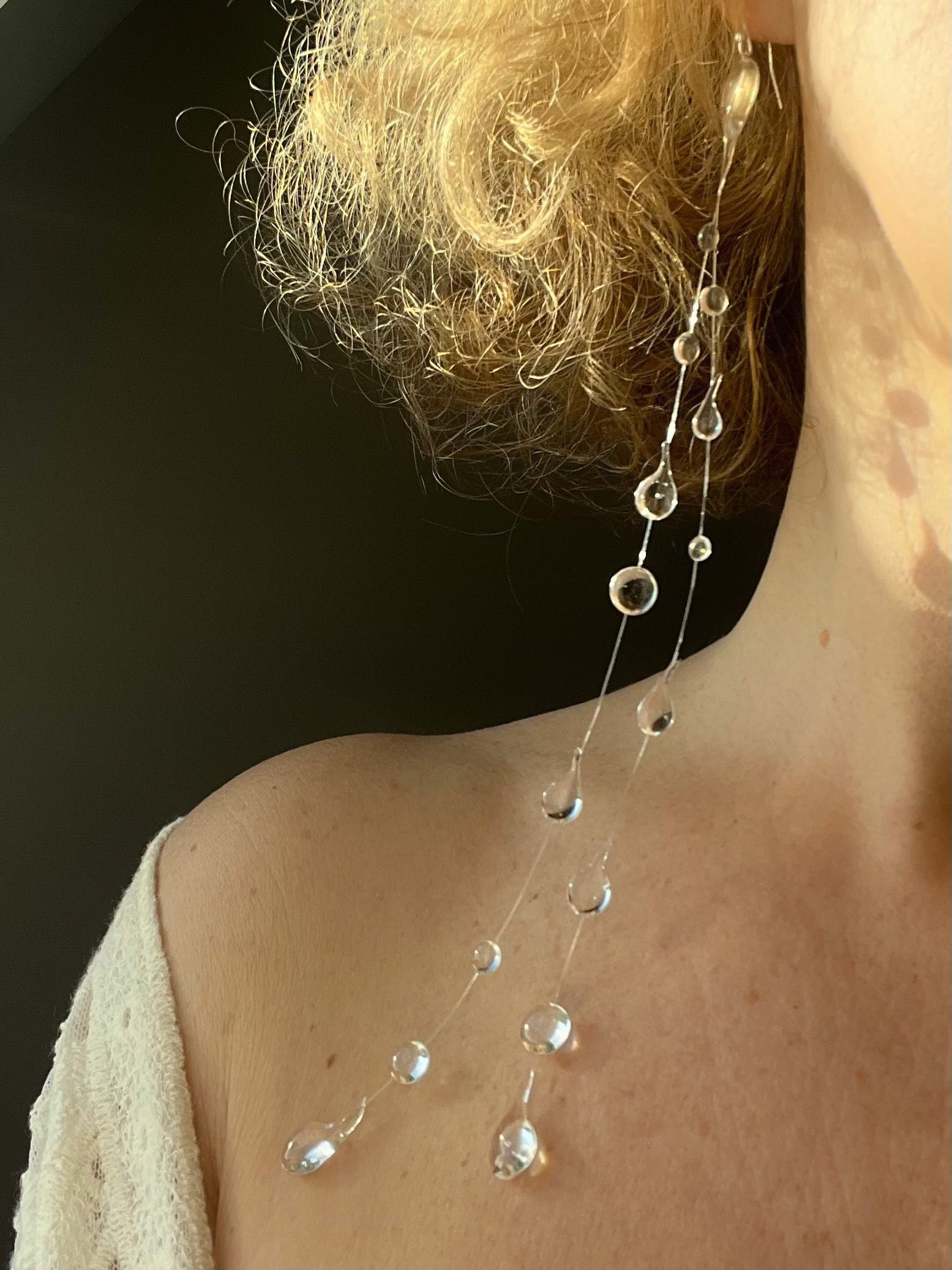 Boucles d’oreilles Vertige Intemporel (Asymétriques Pures)