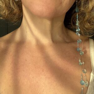 Boucles d’oreilles Vertige Arctic Glow (Asymétriques Perlées)