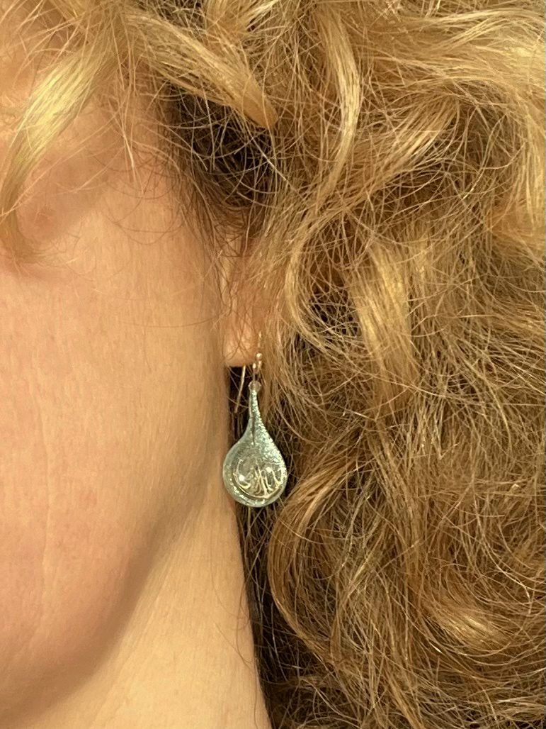 Boucles d’oreilles Vertige Arctic Glow (Asymétriques Perlées) – Image 2