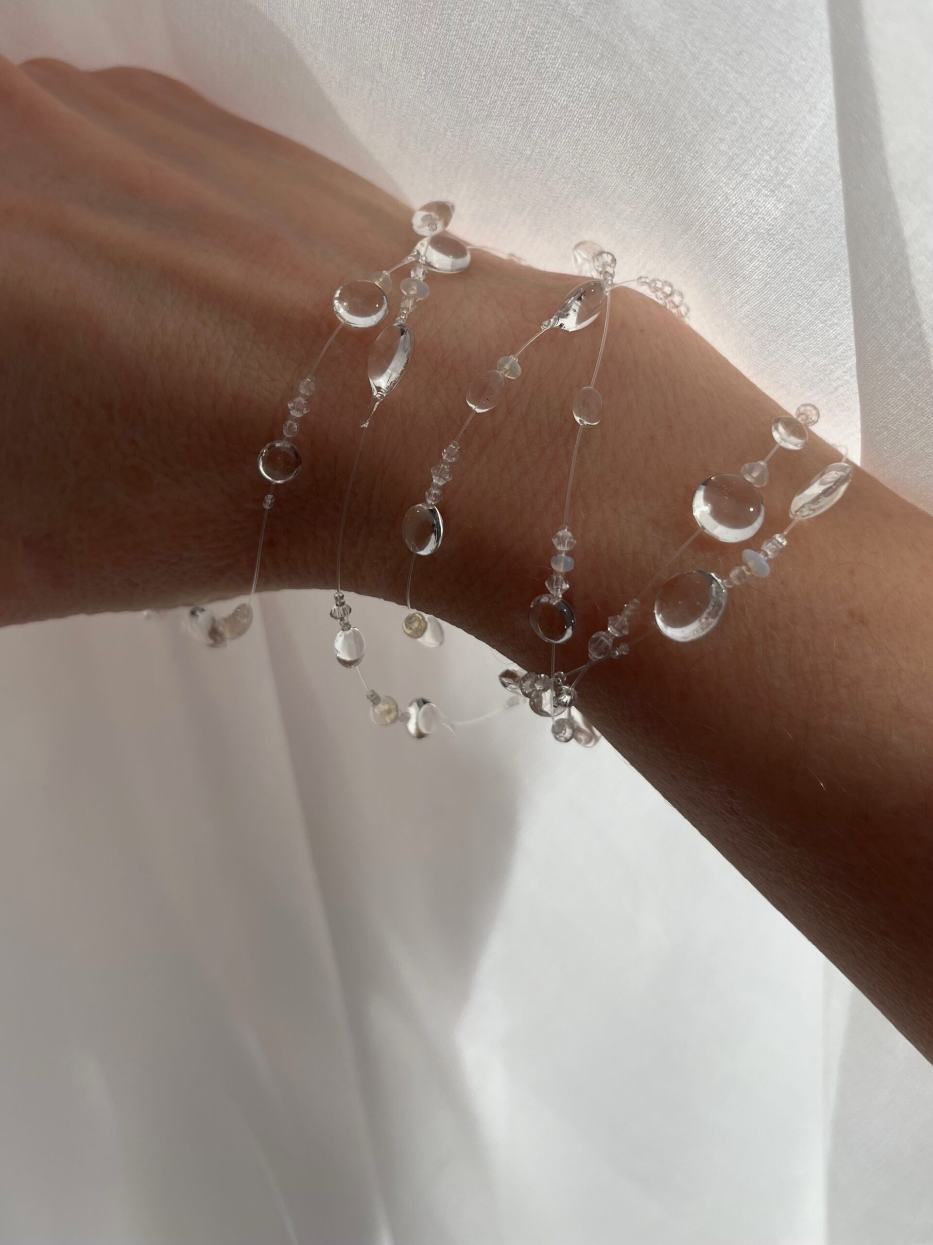 Bracelet Myriade Intemporel (Perlé 6 tours) – Image 2