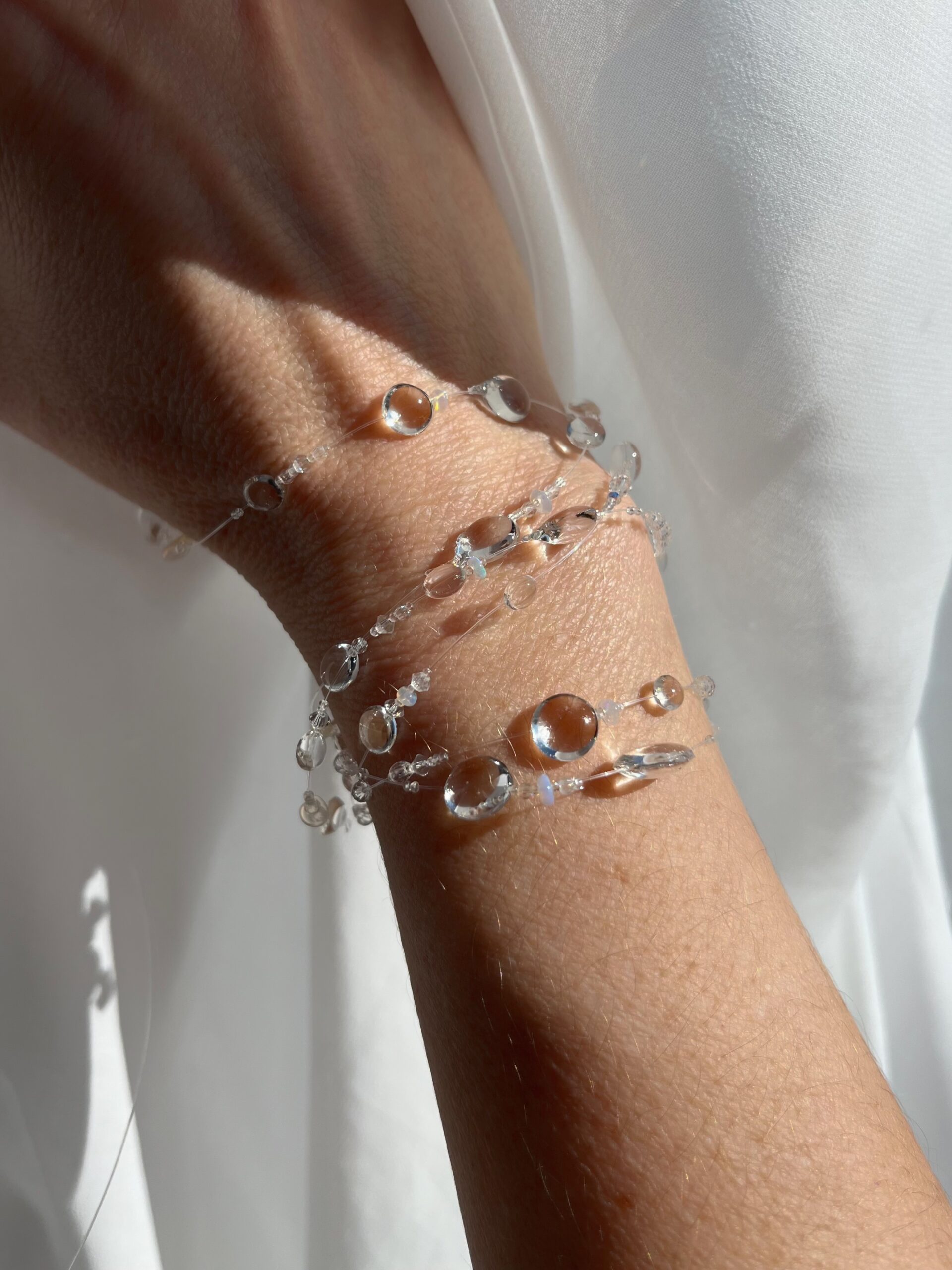 Bracelet Myriade Intemporel (Perlé 6 tours) – Image 4