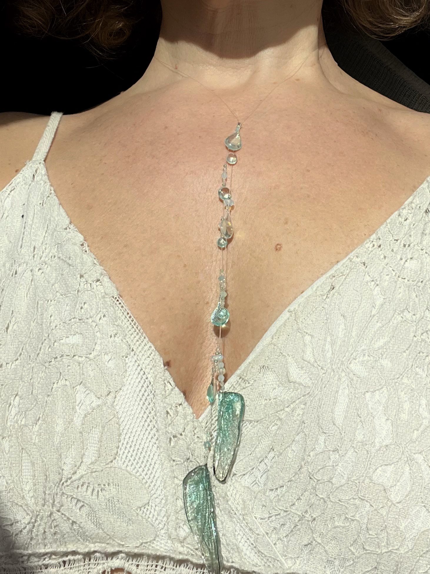 Collier Métamorphose (perlé-long) – Image 4